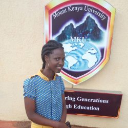 Monique étudiante rwandaise